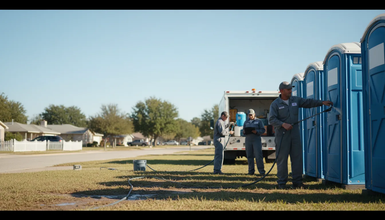 Long-Term Portable Toilet Rental in Lyndon, IL near me